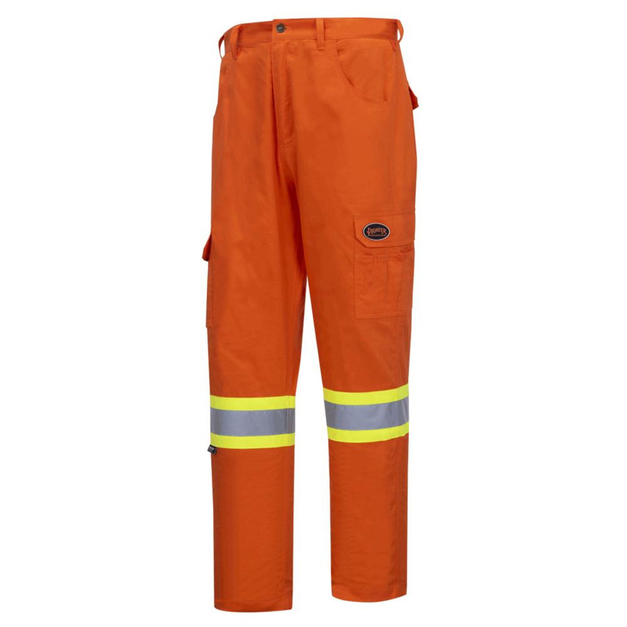 4462 Hi-Viz Cargo Pants 5.9 oz Cotton Orange for Men, Size 36X34 in