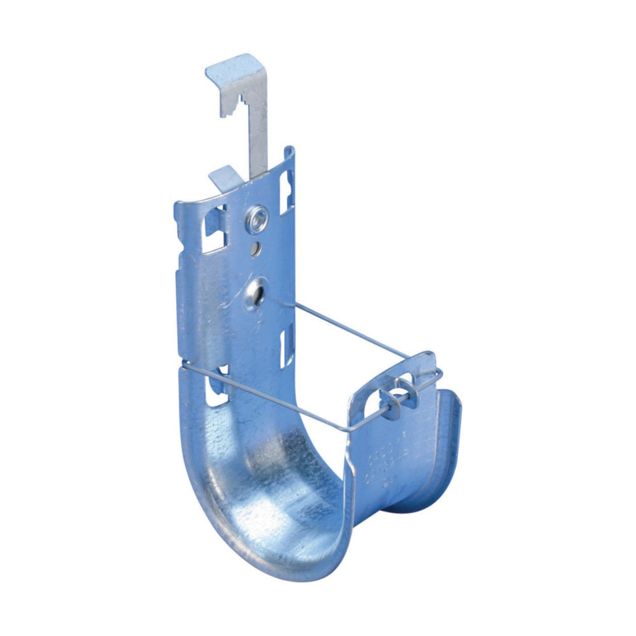 Cat HP J-Hook Pregalvanized Steel 1 in dia with Multi-Function Clip for 1/4 in to 3/8 in Rod
